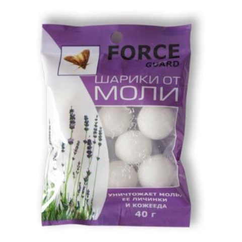 Force guard (Форс-гард) антимоль шарики от моли