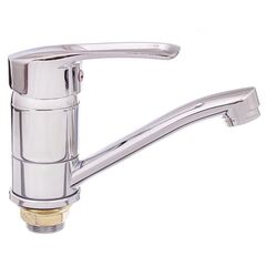 Смеситель для раковины, Frap, корот изл, с картриджем, хром, F45701-B