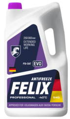Антифриз Felix фиолетовый G12 EVO 5 кг