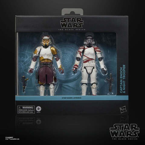 Фигурка Hasbro Star Wars. Ahsoka: Black Series Action Figure: Captain Enoch & Night Trooper