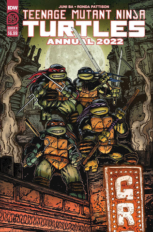 Teenage Mutant Ninja Turtles Vol 5 Annual 2022 #1 (One Shot) (Cover B)
