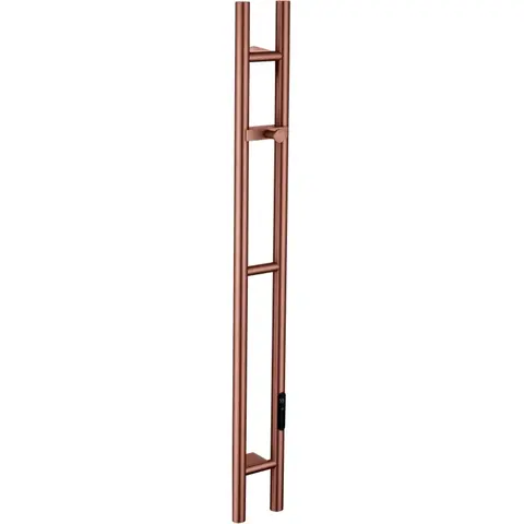 Boheme 729-CB Полотенцесушитель электрический 2-трубы круглый COPPER BRUSHED