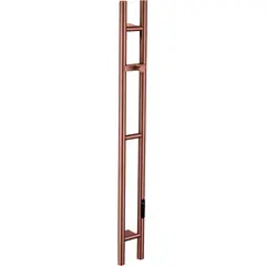 Boheme 729-CB Полотенцесушитель электрический 2-трубы круглый COPPER BRUSHED фото