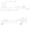 Decor Walther Bar 0856650 Держатель туалетной бумаги, цвет: белый