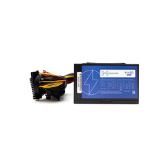 Блок питания ATX Mastero M450, 450W, 80+Bronze, Retail, APFC, 1x4+4pin, 1x6+2PIN, 3xSATA, 2xMOLEX, 1xFDD (M450-120BFV1)