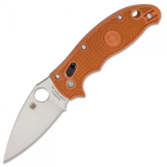 Фото Нож складной Spyderco Manix 2 Lightweight Sprint Run Burnt Orange 101PBORE2, сталь CPM Rex 45, рукоять пластик FRN оранжевый