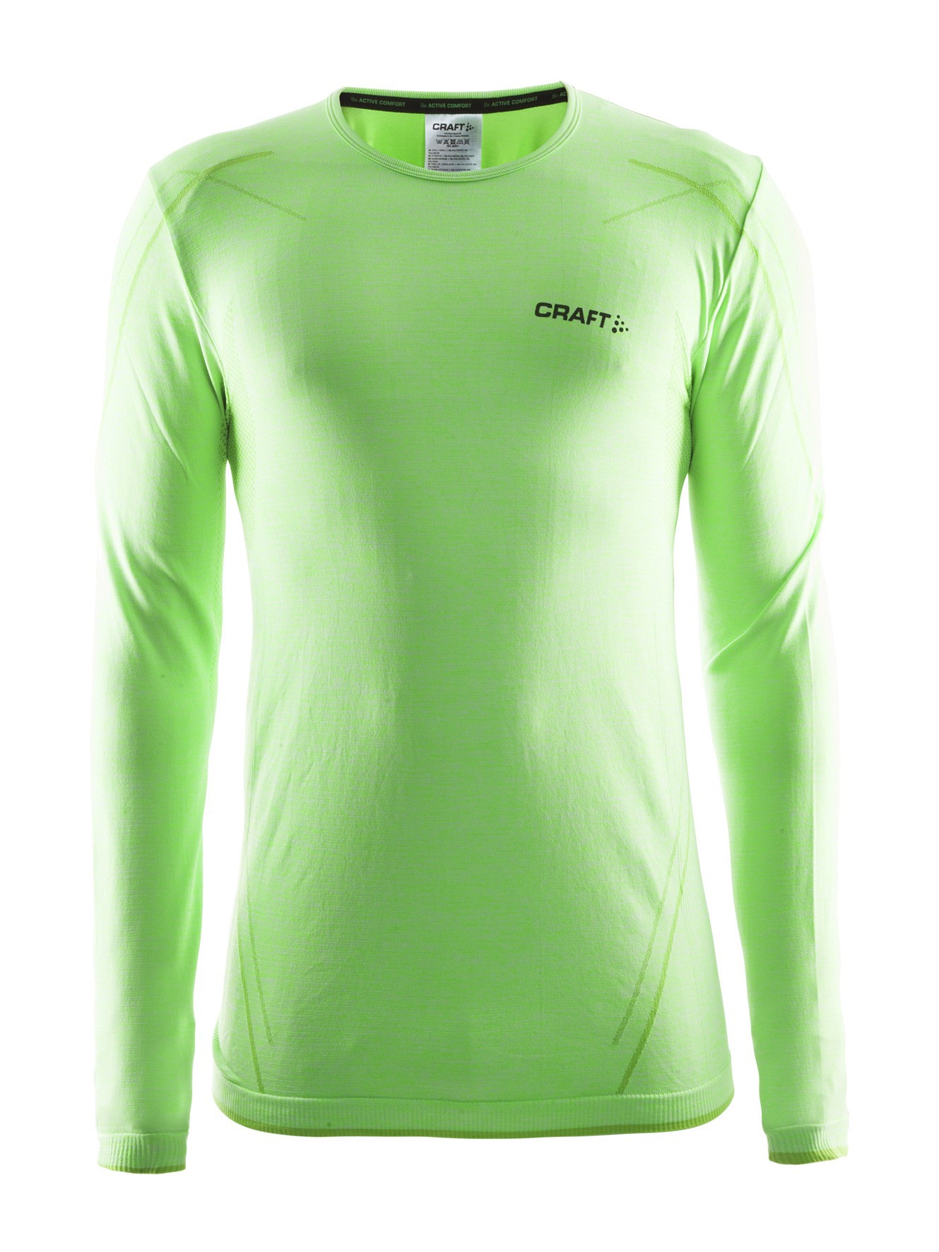 Термобелье рубашка мужская Craft Comfort (green) - 4