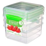 Набор контейнеров Fresh (3 шт) 1,2 л, артикул 951630, производитель - Sistema