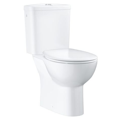 Напольный унитаз GROHE Bau Ceramic с бачком и сиденьем, альпин-белый