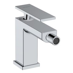 Hansgrohe Tecturis E 73200000 Смеситель для биде 80, однорычажный, со сливным гарнитуром, хр фото