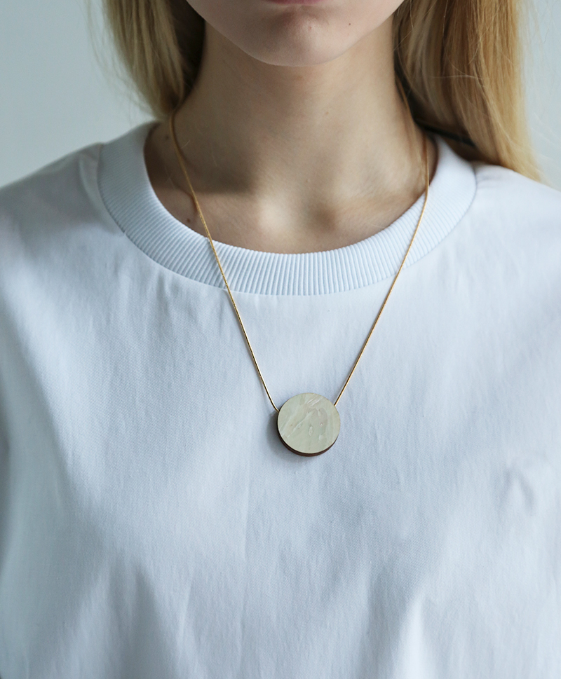 Подвеска Eclipse II Necklace Mother of Pearl