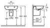 Jacob Delafon Odeon Up 18566W-00 Полупьедестал