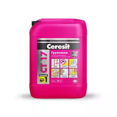 Грунтовка Ceresit СТ 17 для впит.основ (5л)