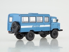GAZ-66 NZAS-3964 (66) Shuttle bus blue 1:43 AutoHistory