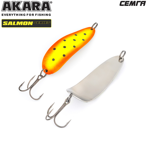 Блесна колеб. Akara Salmon Семга 80 мм 17 гр. 9-NI