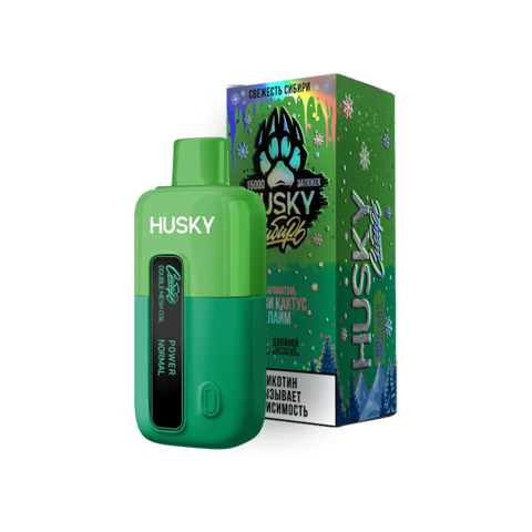 HUSKY Сибирь 15000 Kiwi Cactus Lime - Киви Кактус Лайм