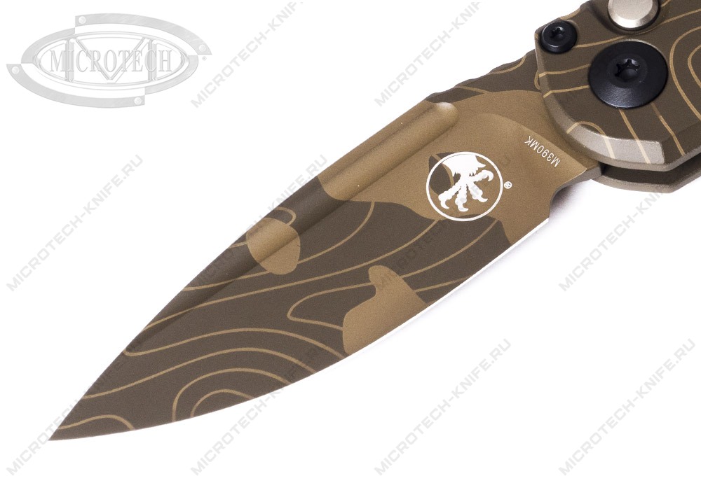 Нож Microtech LUDT 1135S-1TPBNCS-Z4 Topographic Badlands