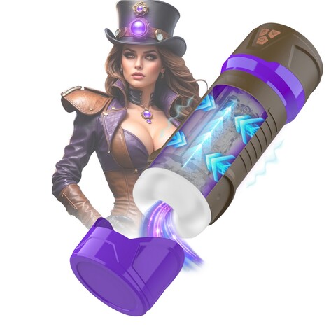MAS004BRN / Интерактивный мастурбатор Masturs Steam Mistress Misty. Вакуум, вибрация, сжатие.