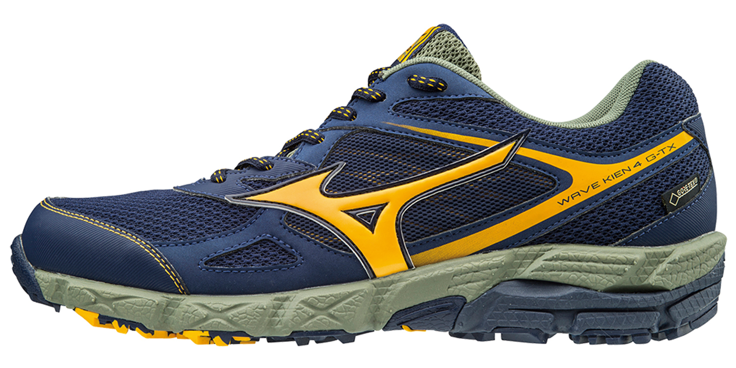 Беговые кроссовки мужские Mizuno Wave Kien 4 GoreTex dark blue - 4