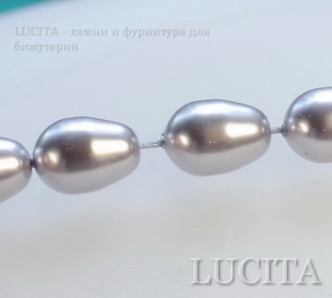 5821 Хрустальный жемчуг Сваровски Crystal Lavender грушевидный 11х8 мм ()