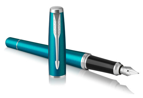 Ручка перьевая Parker Urban Core, Vibrant Blue CT, F (1931594)