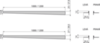 Alcaplast APZ901M/1200 Pейка из нержавеющей стали для пола с уклоном (Левое, длина 1,2м, Толщина плитки 10мм, мatt)