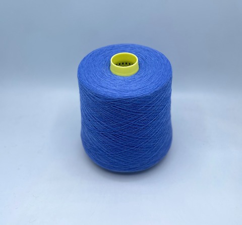Zegna Baruffa (пр. Италия), art-Cashmere, 2/36 1800м/100 гр. 100% Кашемир, цвет- Голубой василек(767/24/220), арт-35478