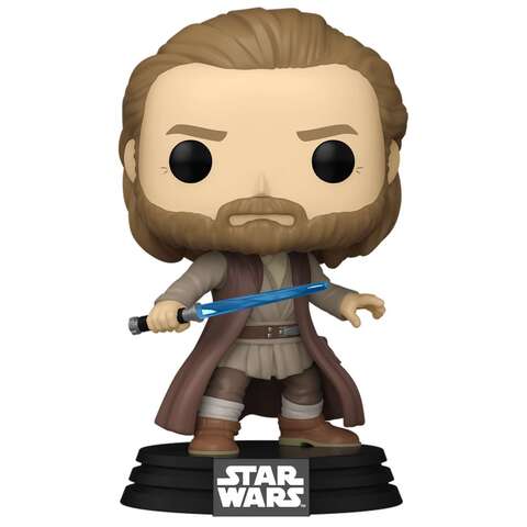 Funko POP! Star Wars. Obi-Wan Kenobi: Obi-Wan Kenobi (Battle Pose) (629)