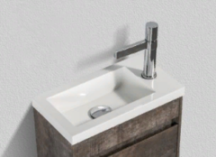 BelBagno Pietra Mini BB-400-PM-LVB Раковина из искусственного мрамора, 40x22, цвет: белый фото