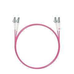 Патч Корд Оптоволоконный LC/UPC-LC/UPC MM OM4 50/125 Duplex 3.0мм 1 м