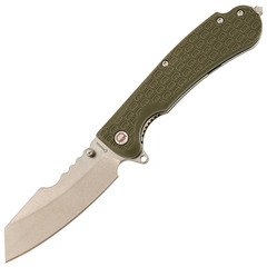 Фото Складной нож Daggerr Rhino Olive SW, сталь 8Cr14MoV, рукоять FRN