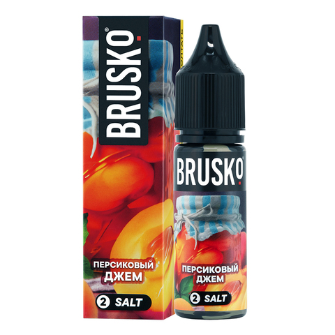 Жидкость BRUSKO Salt (Chubby) 2% 35 ml - Персиковый джем