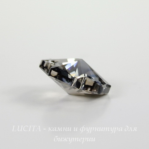 6866 Подвеска Сваровски Крестик Crystal Metallic Silver (20 мм) ()