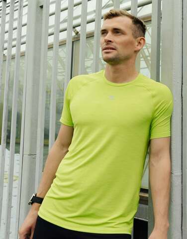 Мужская тренировочная футболка Nordski Pro lime green