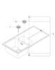 GROHE K400 31642AT0 Мойка кухонная с двумя чашами