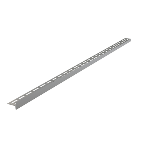 Alcaplast APZ903M/1000 Pейка из нержавеющей стали для пола с уклоном (Левое, длина 1м, Толщина плитки 12мм, мatt)