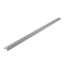 Alcaplast APZ903M/1000 Pейка из нержавеющей стали для пола с уклоном (Левое, длина 1м, Толщина плитки 12мм, мatt)
