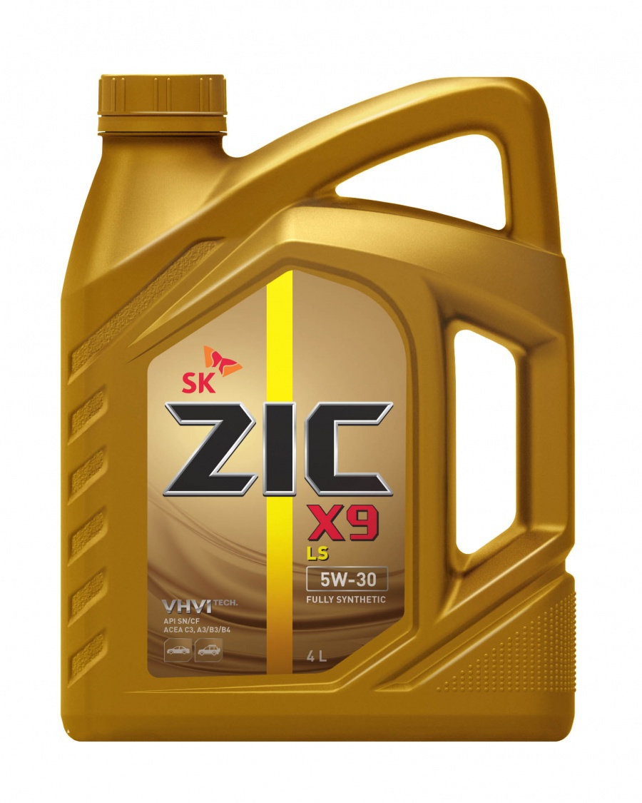 Моторное масло ZIC X9 LS 5W30 синтетическое 4л