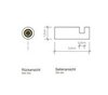 Decor Walther Mikado 0520150 Крючок, цвет: белый