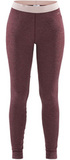 Тёплый Комплект термобелья с шерстью мериноса CRAFT Merino Wool 180 Violet Melange женский
