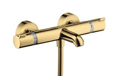 Hansgrohe Ecostat Comfort 13114990 Термостат для ванны, полированное золото фото