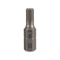 Бита шестигранная HEX 4,0 х25мм S2 1шт SGS 6325-H4.0
