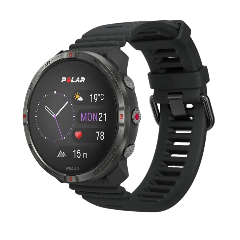 Polar Grit X2 Night Black HR (H10)