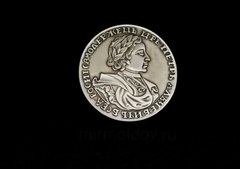 Силиконовый молд Монета 1720 г .Петр -самодержец