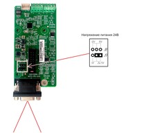 Карта для подключения энкодера MCTC-PG-G10 (подключение асинхронных двигателей к ПЧ Monarch)