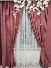 Шторы Канвас в гостиную спальню детскую 280 х 200 см / 1 шт
