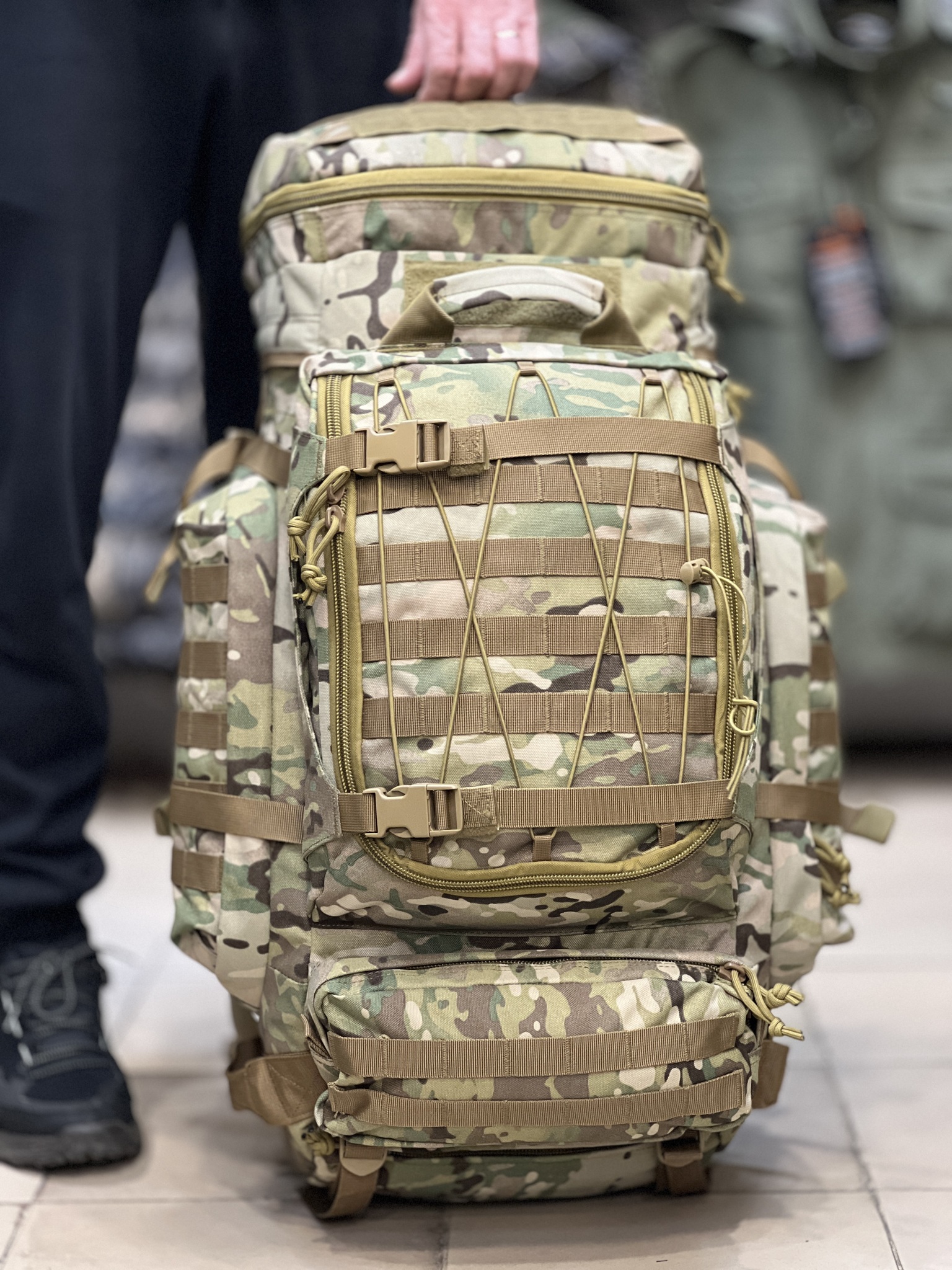 Рюкзак рейдовый 7.62, 100 л, Мультикам