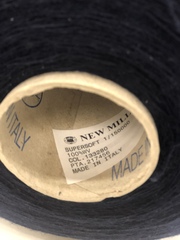 100% Меринос New Mill SUPERSOFT 1500 морской синий