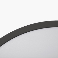 Потолочный светильник Domio Ш600 43W черный OPAL 3000K CRI80