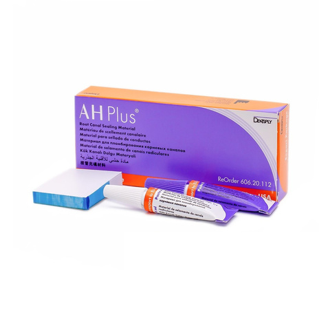 АШ Плюс (AH Plus)- двухкомпонентная паста для пломбирования каналов, Dentsply (4 мл+ 4 мл )
